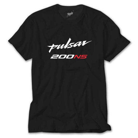 Pulsar NS200 Text Siyah Tişört