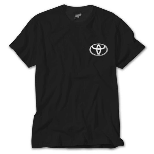 Toyata Logo Siyah Tişört