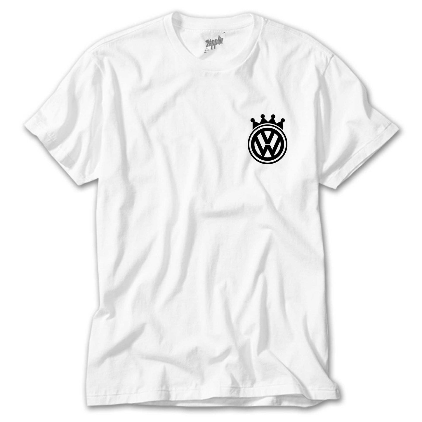 Volkswagen King Logo Beyaz Tişört