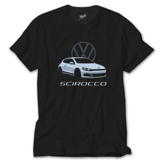 Volkswagen Scirocco Siyah Tişört