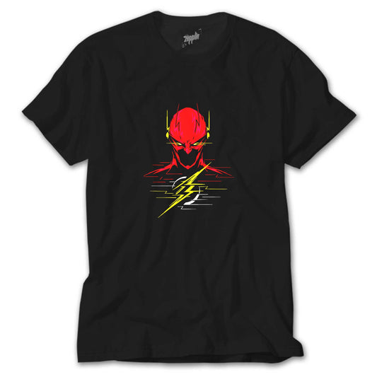 Flash Siyah Tişört