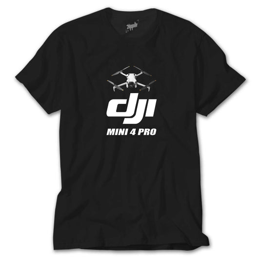 Dji Mini 4 Pro Siyah Tişört