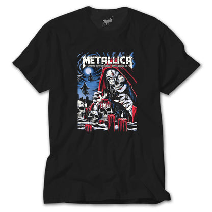 Metallica 2025 Tour Siyah Tişört