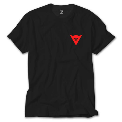 Dainese Red Logo Siyah Tişört