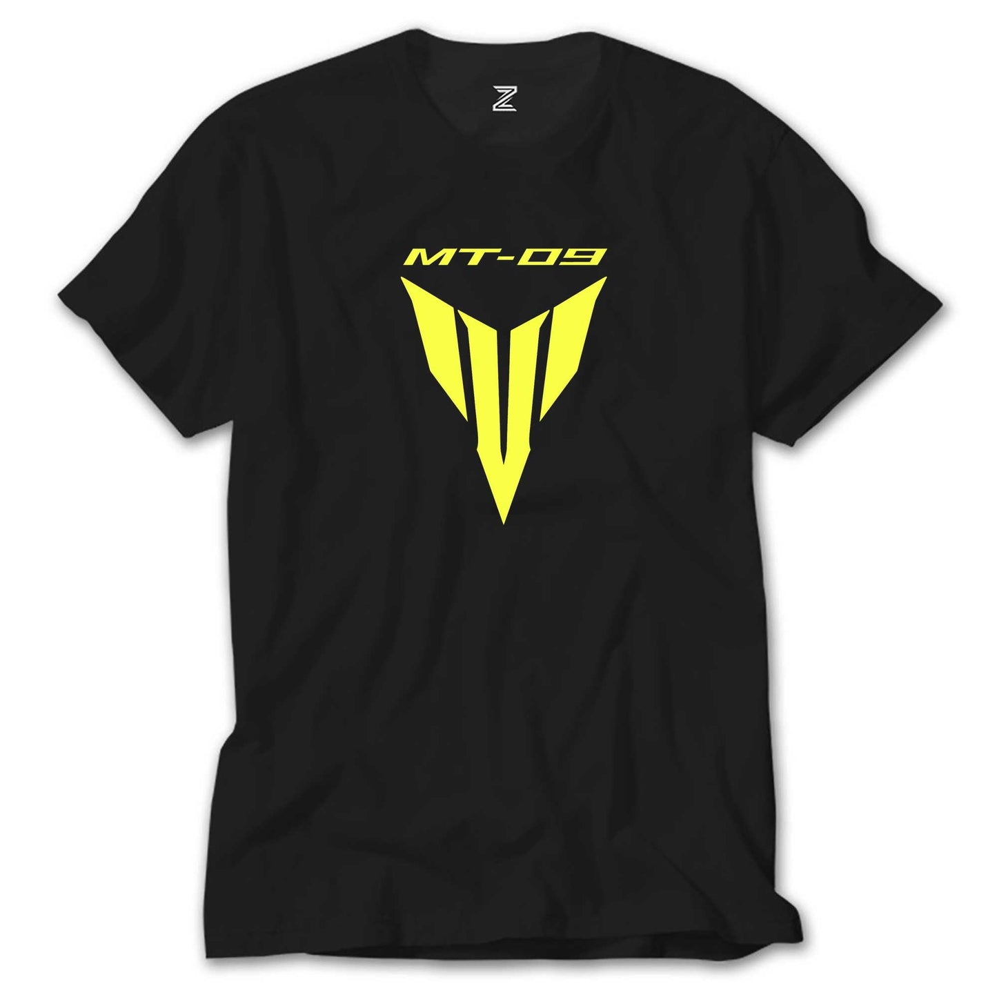Yamaha MT 09 Logo Text Siyah Tişört