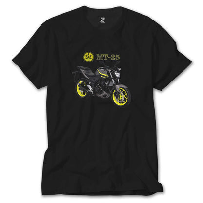 Yamaha MT 25 Siyah Tişört