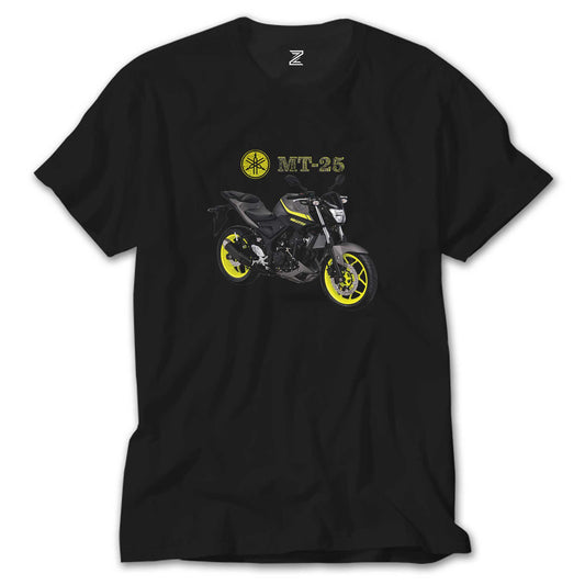 Yamaha MT 25 Siyah Tişört