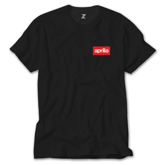 Aprilla Logo Siyah Tişört