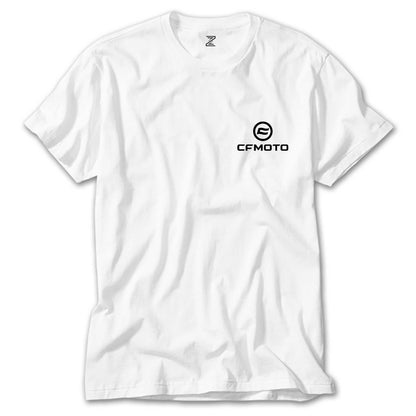 CFMOTO Logo Beyaz Tişört