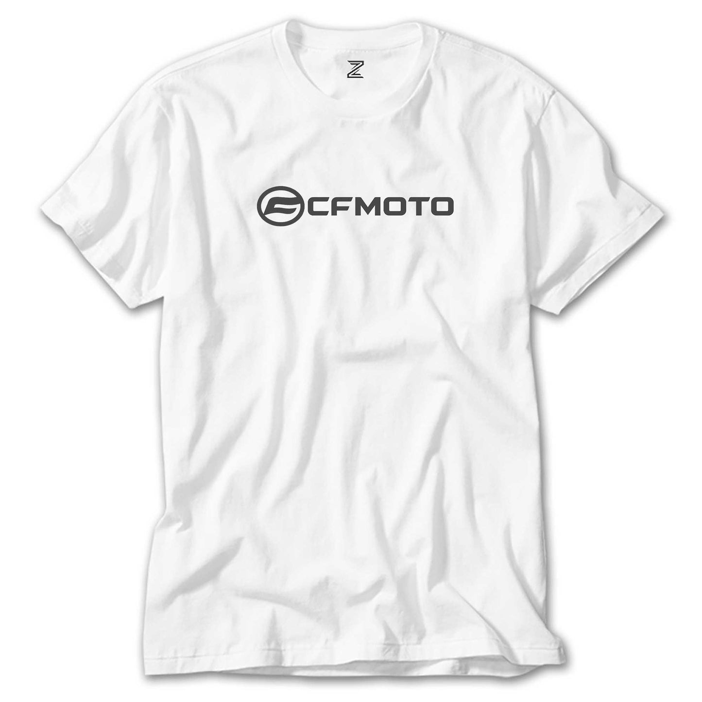 CFMOTO Yazı Beyaz Tişört