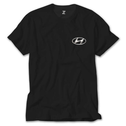 Hyundai  Logo Siyah Tişört