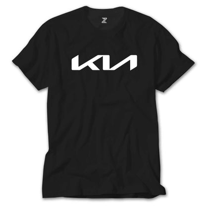 Kia New Logo Siyah Tişört