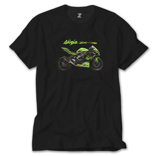 Kawasaki Ninja ZX4RR Siyah Tişört